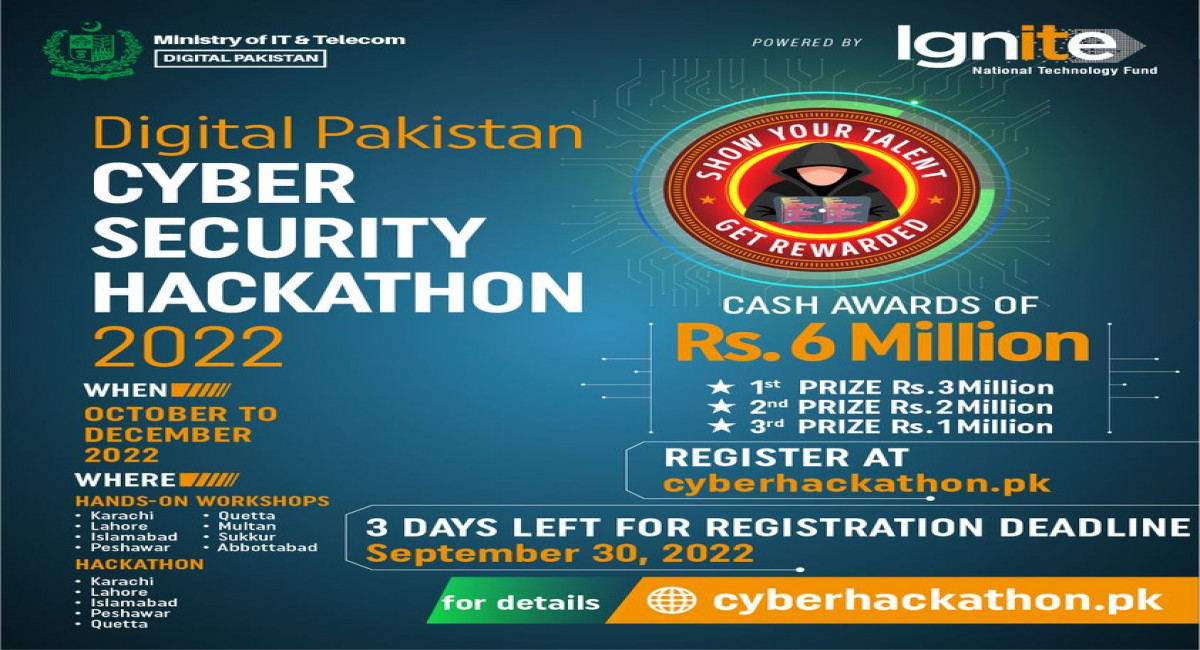 Pakistan's 2nd Nationwide Cybersecurity Hackathon and Hands-on workshops
